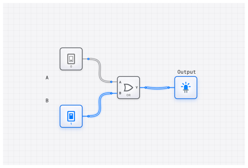 OR Gate circuit demo